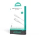 Joyroom S-A59 Vibrant Series USB-A į USB-C laidas 3A 1.2m, baltas