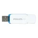 USB atmintinė Philips Snow Edition 16 GB USB 3.0, balta / mėlyna