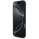 Guess Grained Big 4G & Classic Logo dėklas, skirtas iPhone Air, juodas