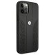BMW dėklas iPhone 12 Pro Max telefonui Curve Perforate, juodas