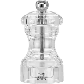 Peugeot Bistro druskos malūnėlis 10 cm, skaidrus