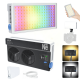 Newell Arya RGB LED vaizdo šviesos lempa, 40 W
