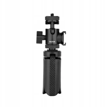 Stalinis trikojis mikrofonui ir kamerai BOYA Desktop Stand 01 1/4", juodas