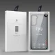 Dux Ducis Fino dėklas telefonui Samsung Galaxy S22+ su nailonu, mėlynas