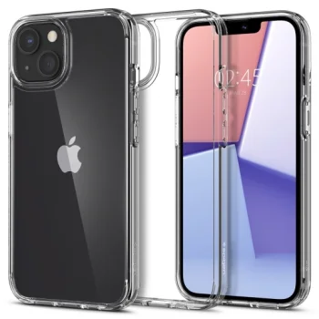 Spigen Ultra Hybrid dėklas Apple iPhone 13 6.1", Crystal Clear