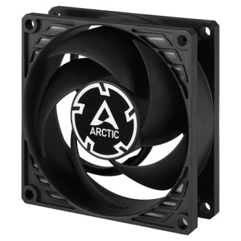 Arctic P8 Silent 80mm Case Fan, 3-pin, Black