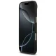 Guess 4G Strass Logo MagSafe dėklas, skirtas iPhone 17 Air, juodas
