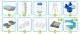 Intex Prism Frame karkasinis baseinas 300 x 175 x 80 cm