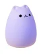 Kids Bedside Table LED Lamp Night Light with Remote USB RGB, Cat