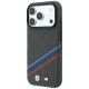 BMW M Quadrille Kevlar MagSafe dėklas telefonui iPhone 18 Pro Max / 17 Pro Max, tamsiai pilkas