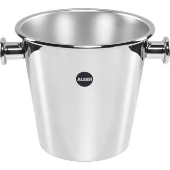Alessi 5052 Stainless Steel Wine Cooler, Silver