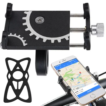 Aluminum Bicycle Phone Holder for Handlebar