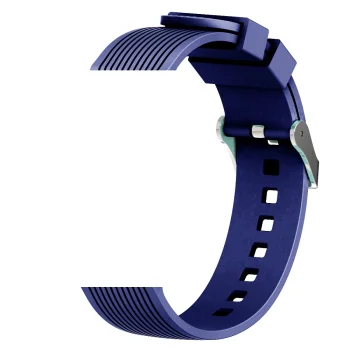 Devia Deluxe Sport 20 mm silikoninis išmaniojo laikrodžio dirželis, tamsiai mėlyna