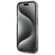Karl Lagerfeld iPhone 15 Pro Max Case HC MagSafe IML Metal KC Heads, Black