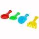 Sand and Water Toy Set with Boat and Molds, 12 pcs