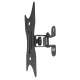 Maclean MC-501A B TV ir monitoriaus sieninis laikiklis 23–50\", 30 kg, juodas