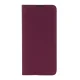 Samsung Galaxy S24+ Plus (SM-S926) atverčiamasis dėklas Smart Soft Book, bordo