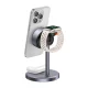 Mcdodo CH-2460 3-in-1 Qi2 15W belaidis įkroviklis, juodas