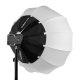 Sferinis minkštos šviesos dėžė Yongnuo YN85Q 85cm, Bowens jungtis