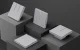 Smart Touch Light Switch Avatto TS60-EU-W2 2-Gang ZigBee White
