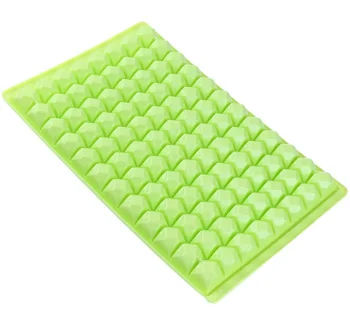 Ice Cube Tray for 96 Cubes, 30.5x20 cm, Green