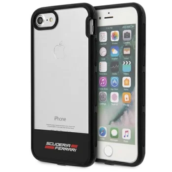 Ferrari Racing Shield Case for iPhone 7 / 8 / SE 2020 / SE 2022, Semi-Transparent