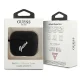 Guess Silicone Vintage AirPods Pro dėklas, juodas / baltas
