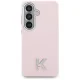 Karl Lagerfeld K Metal Logo MagSafe dėklas Samsung Galaxy S26, rausvas