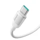 Joyroom S-A62 Lively Series USB-A į USB-C laidas 3A 1.2 m, baltas