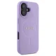 Guess dėklas iPhone 16 telefonui Saffiano MagSafe, violetinis