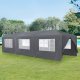 Sodo pavėsinė-palapinė Multigarden 144596, 3x9 m, pilka