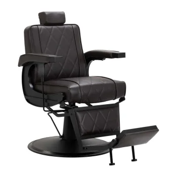 Barzdaskučio kėdė Hair System BM88066B ruda su juodu pagrindu