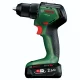 Akumuliatorinis gręžtuvas-suktuvas Bosch PSR18V-60, 18 V, 1x 2.5 Ah