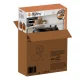 Ruhhy 1200W Electric Pizza Oven with Ceramic Stone, Black