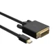 Orico XD-MDTD Mini DisplayPort į DVI laidas, Full HD 60Hz, 3m, Juodas
