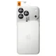 Spigen Optik Pro EZ Fit kameros apsauginis stiklas iPhone 18 Pro / 18 Pro Max, 2 vnt., tamsiai pilkas