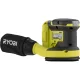 Ekscentrinis šlifuoklis Ryobi RROS18-0 ONE+ 18V 125 mm, be akumuliatoriaus