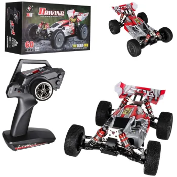RC automobilis WLToys 144001 1:14 4WD 60 km/h 2.4 GHz RTR