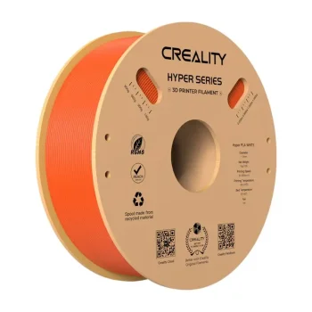 Creality Hyper PLA 3D spausdinimo siūlas 1.75mm 1kg, oranžinis