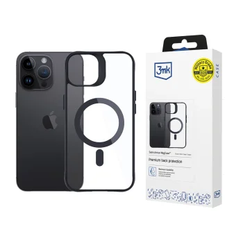 Apple iPhone 14 Pro 6.1'' 3MK Satin Armor MagCase Case Cover, Transparent