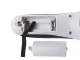 Handheld Reading Magnifying Glass 4x with 8 LEDs and UV Light, White