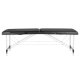 Activfizjo Komfort 2-Segment Folding Massage Table, Black
