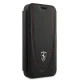 Ferrari Off Track Perforated Wallet Case for iPhone 12 mini Black
