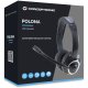 Conceptronic POLONA01B USB laidinės ausinės su mikrofonu, juodos