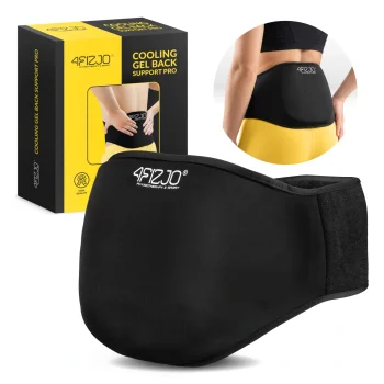 Juosmens šilumos ir šalčio kompreso diržas 4FIZJO ColdPack PRO, 70-105 cm