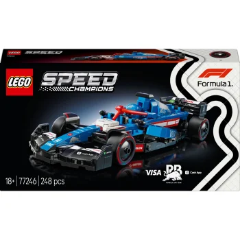 LEGO Speed Champions 77246 Visa Cash App RB VCARB 01 F1 lenktyninis automobilis