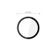 Hibridinis apsauginis stiklas Tech-Protect Glass Flex+, skirtas Garmin Venu 4 45mm, 2 vnt., juodas