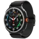 Spigen Fit Lite dirželis Samsung Galaxy Watch 40/44/46 mm, juodas