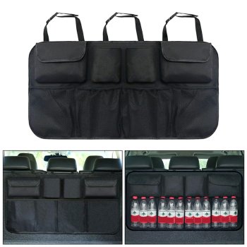Car Trunk Backseat Organizer AG403B, Black