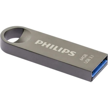 USB atmintinė Philips Moon 64GB USB 3.1 USB-A, pilka